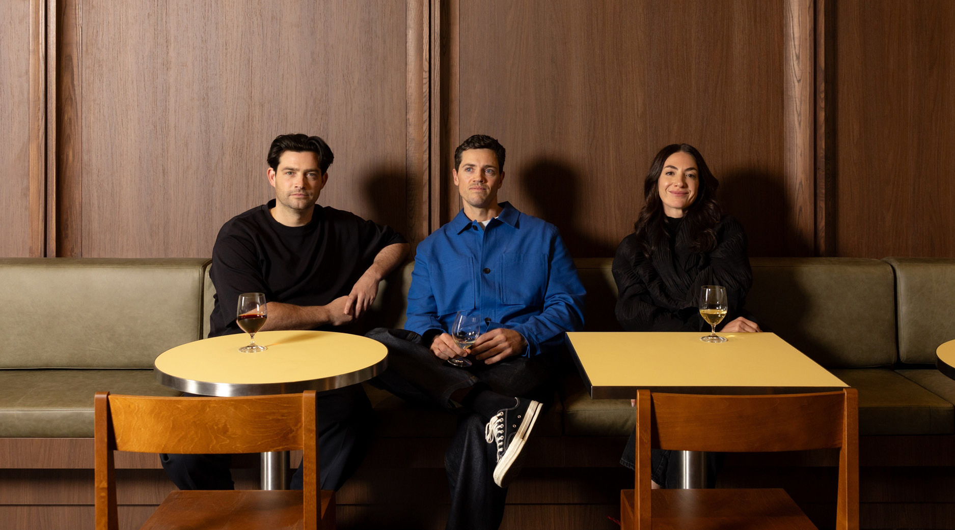 Willy Gresson, Hugo Baird and Petra Galler at Mother